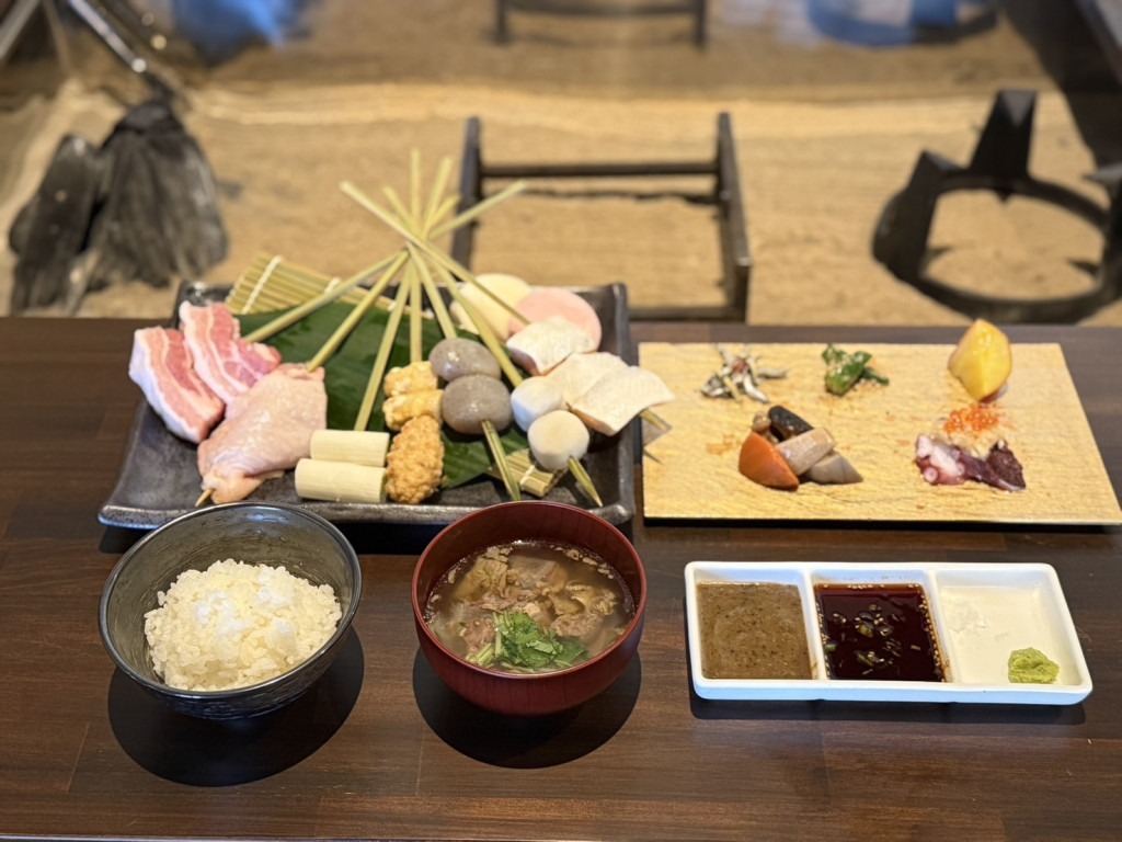 豚串・鶏串